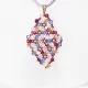 Symphony - Terence Rhombus M-Mauve Suedine - 1